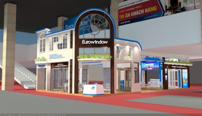 Eurowindow giới thiệu sản phẩm cửa thông minh tại Vietbuild Hà Nội 2018